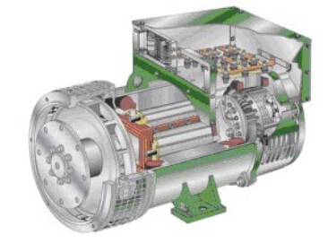 泾阳发电机内部结构图